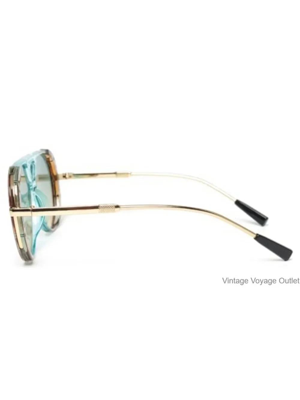 Vintage Oversized Aviator Sunglasses UV400 Metal Frame Retro Pilot Shades